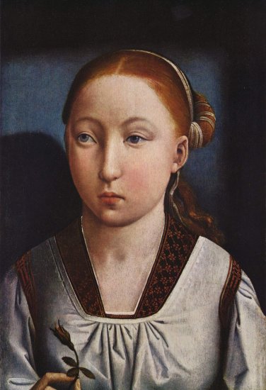  Porträt eines jungen Mädchens (Johanna die Wahnsinnige?)
