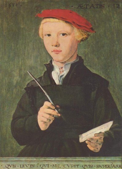  Porträt eines jungen Schülers

