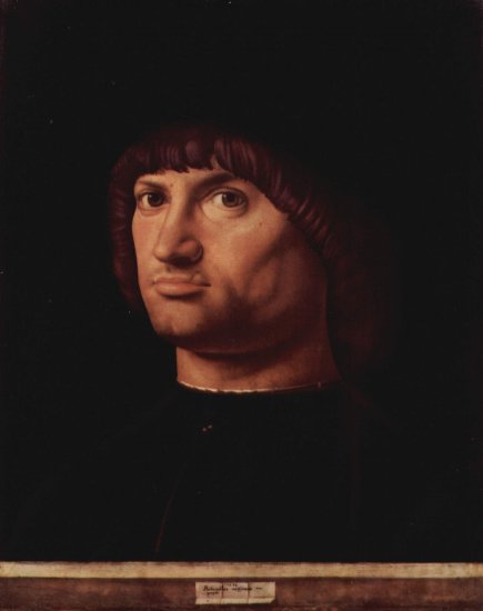  Porträt eines Mannes (Der Condottiere)
