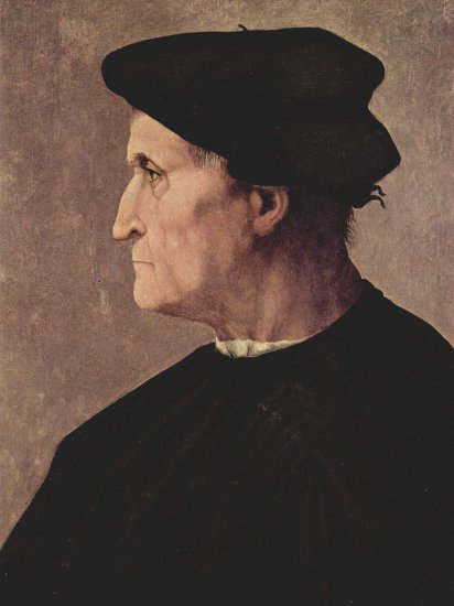  Profilporträt eines Mannes (Francesco da Castiglione?)
