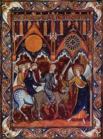  Psalter Ludwigs des Heiligen (Ludwig IX., König von Frankreich), Szene
