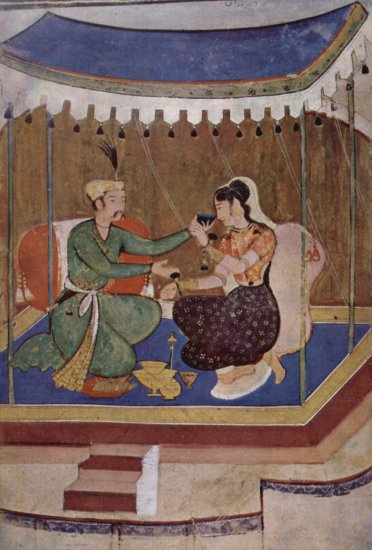  Rasikapriyâ-Manuskript, Szene