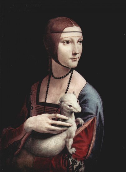 Retrato de una dama con armiño