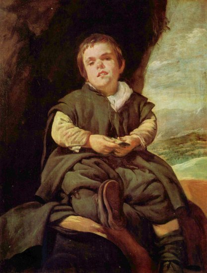 Retrato del enano Francisco Lezcano, hijo de Vallecas