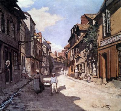 Rue De La Bavolle Honfleur 1864