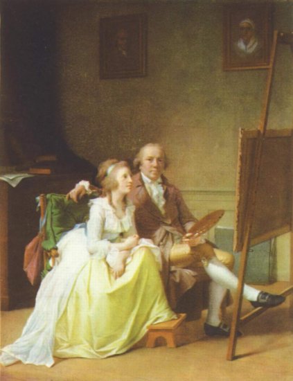  Selbstporträt mit seiner Frau
