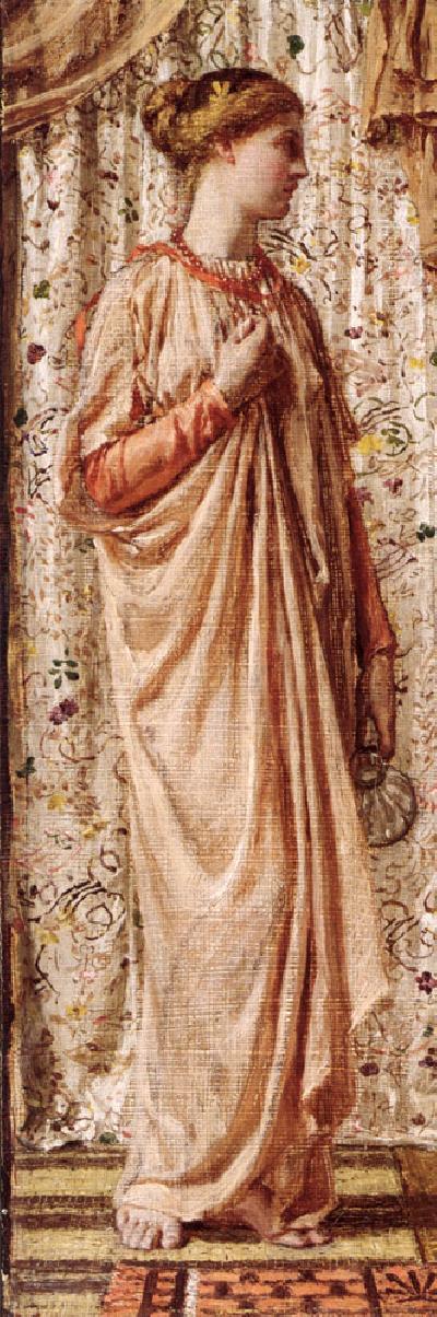 Standing Female Figure Holding a Vase