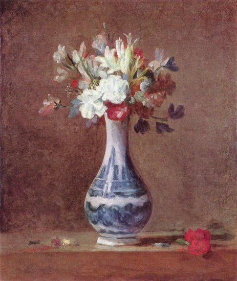  Stilleben, Blumen in einer Vase
