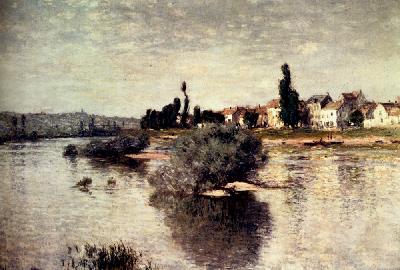 The Seine At Lavacourt