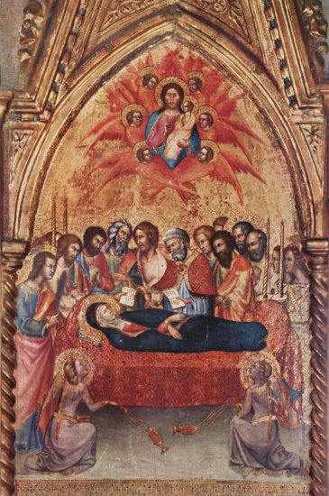  Triptychon aus der Cappella delle Carceri in San Francesco zu Montalcino, rechter Flügel