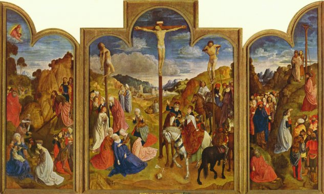 Triptychon der Kreuzigung
