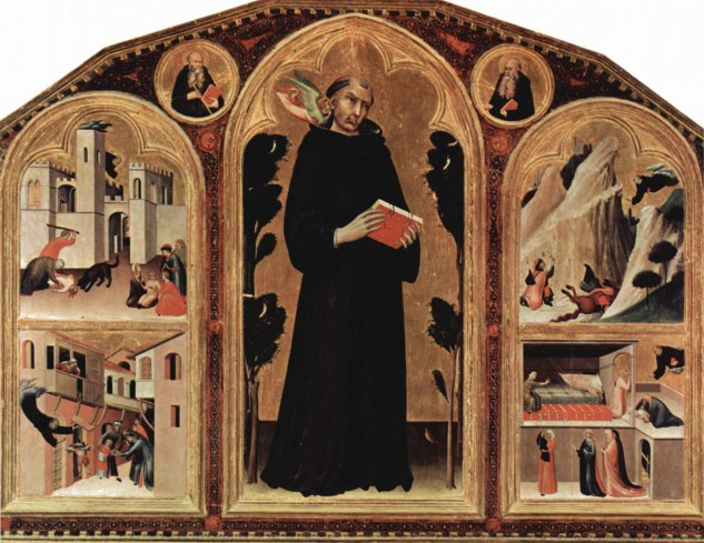  Triptychon des Seligen Hl. Augustinus Novellus, Mitteltafel