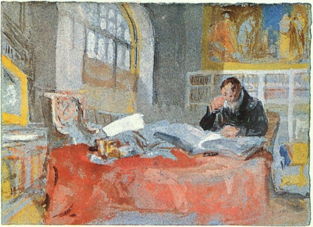  Turner in seinem Atelier
